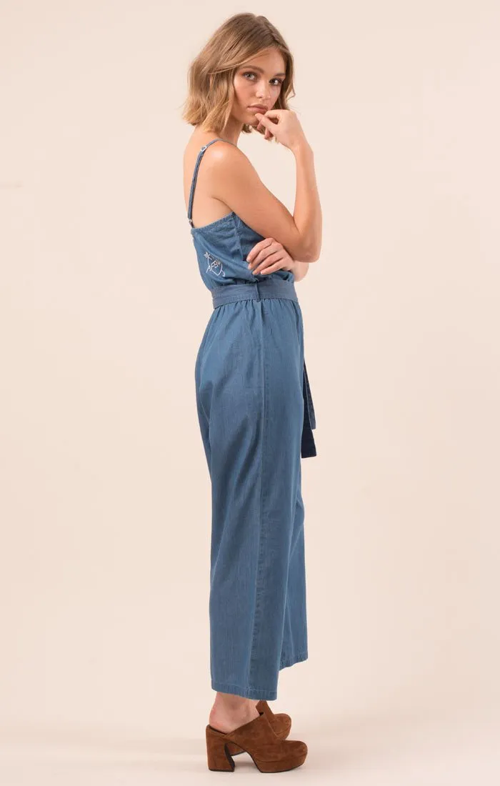 Afends Womens Carter - Wide Leg Jumpsuit