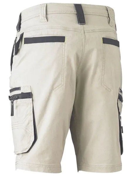 Bisley Flex & Stretch Utility Zip Cargo Short (BSHC1330)