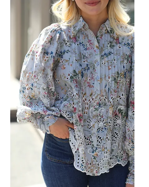 Broderie Anglaise Shirt