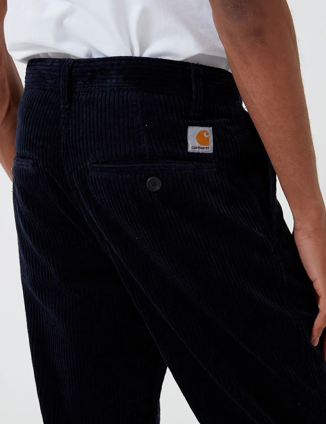 Carhartt-WIP Menson Pant (Corduroy) - Dark Navy Blue