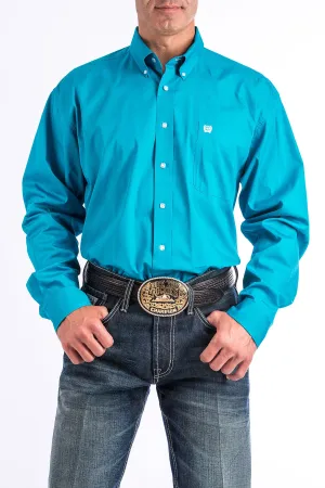 Cinch Men's Button-up Teal