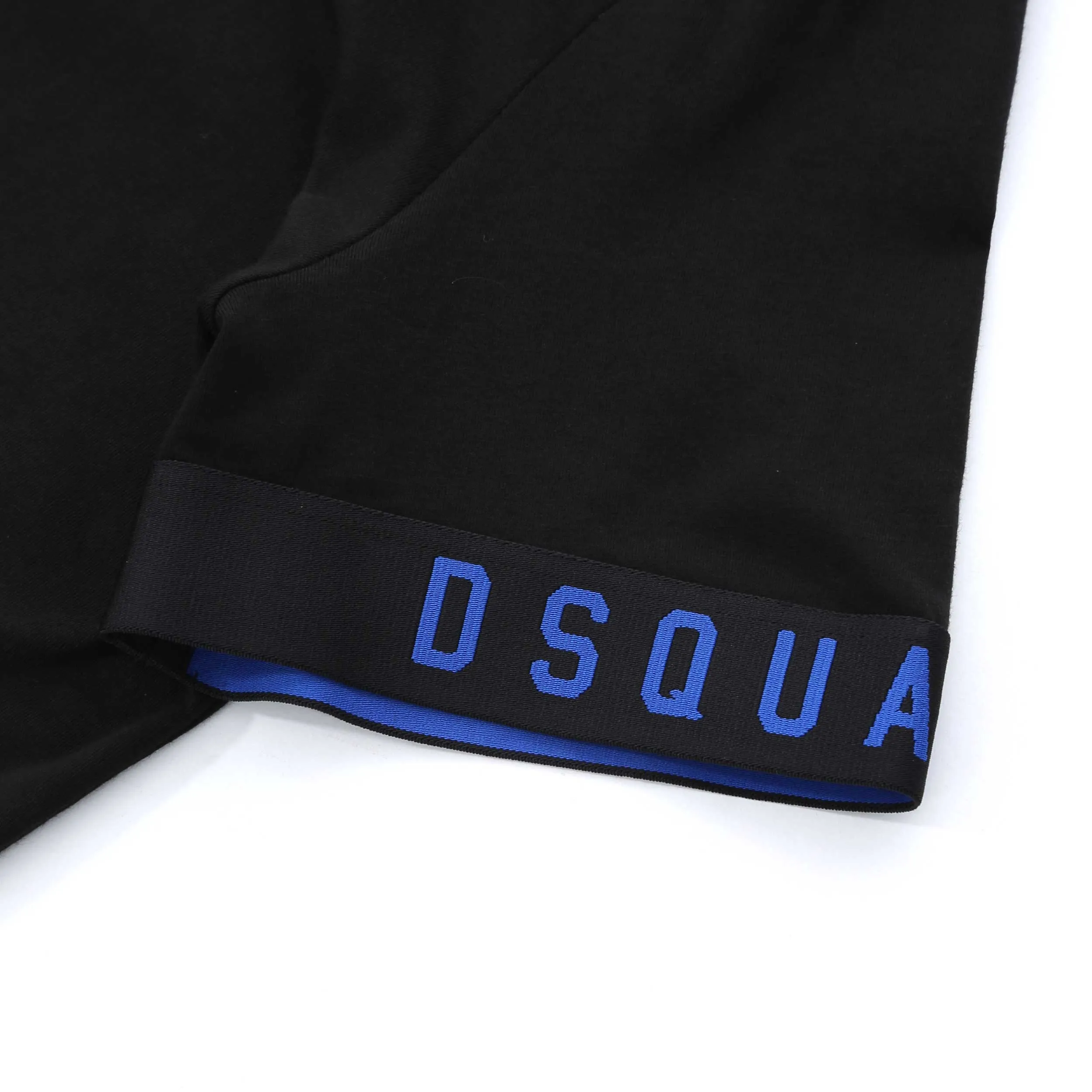 Dsquared2 Arm Band Logo T Shirt in Black Blue