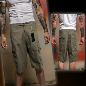 ^ECKO UNLIMITED^ (TAN) CARGO SHORTS (WAIST 32”)