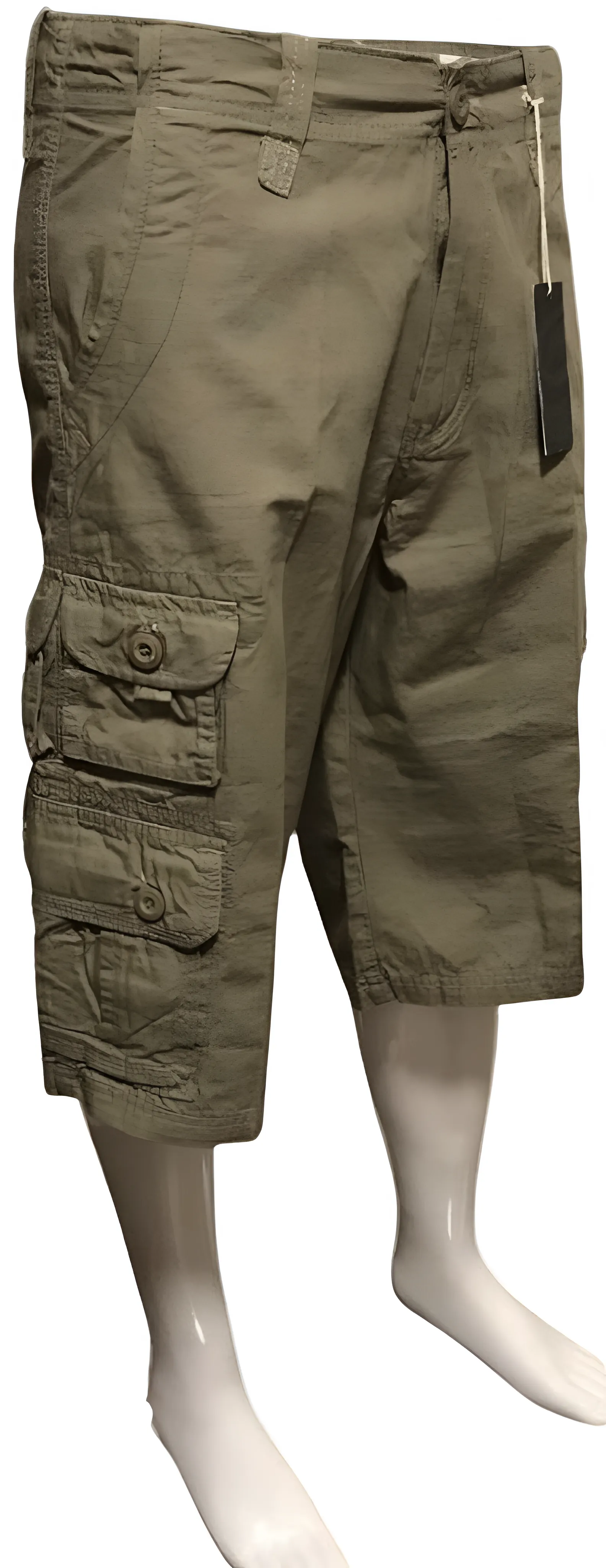 ^ECKO UNLIMITED^ (TAN) CARGO SHORTS (WAIST 32”)