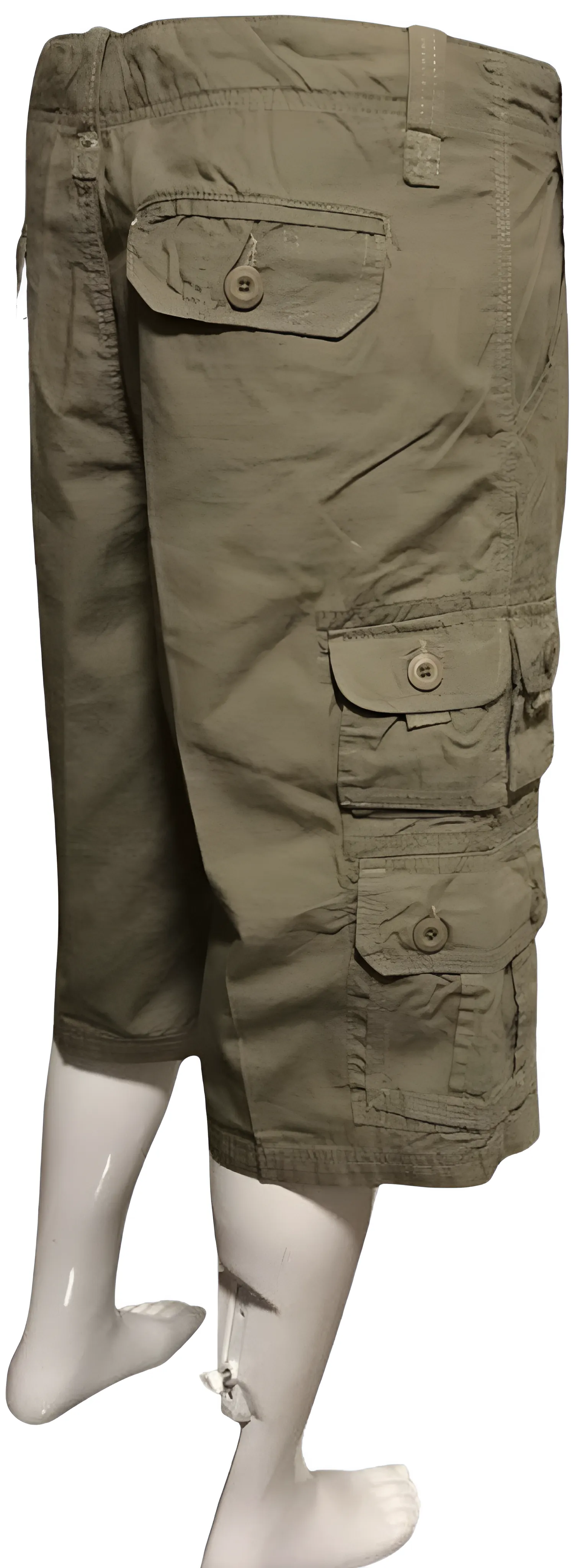 ^ECKO UNLIMITED^ (TAN) CARGO SHORTS (WAIST 32”)