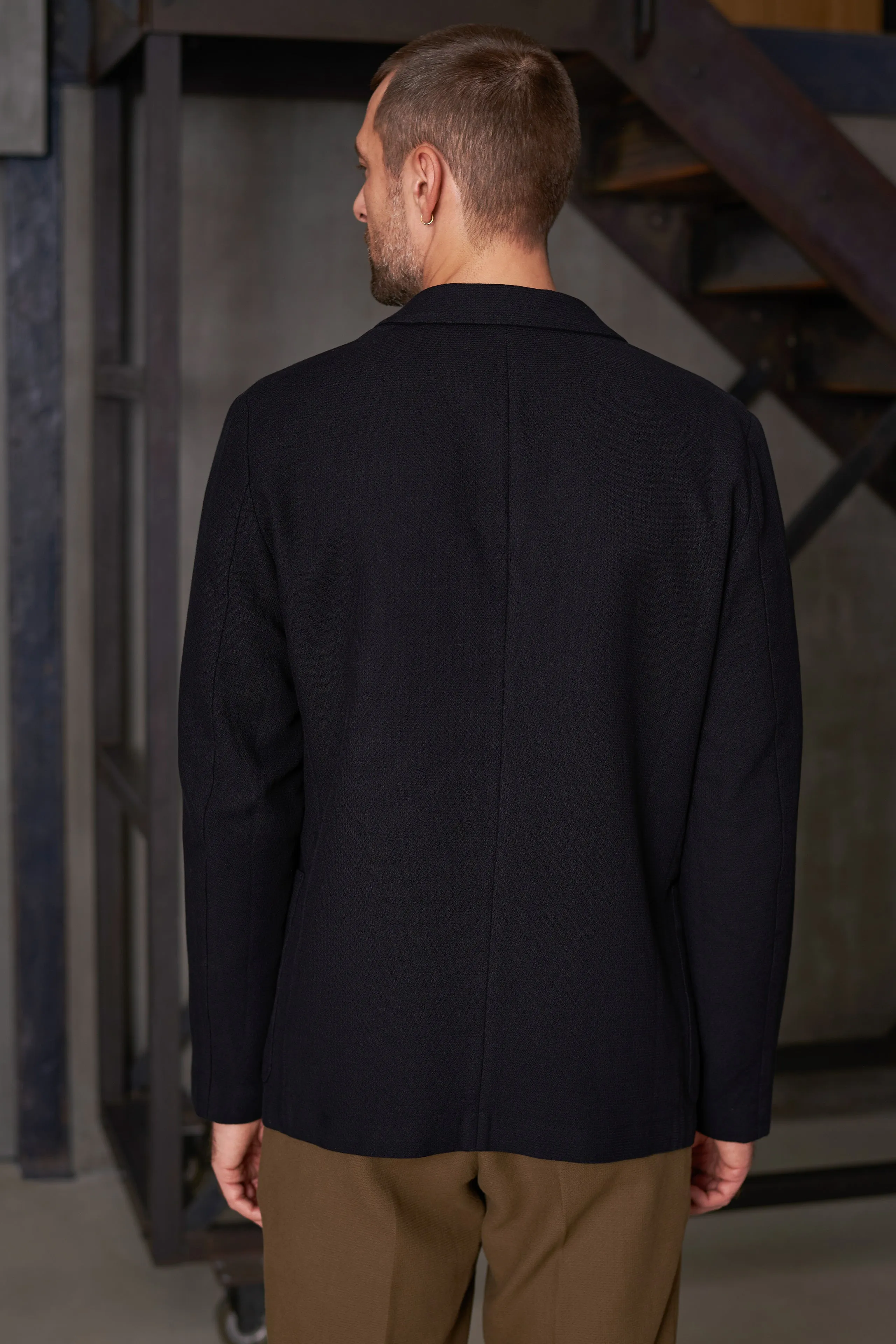 ENVER blazer eco structured black