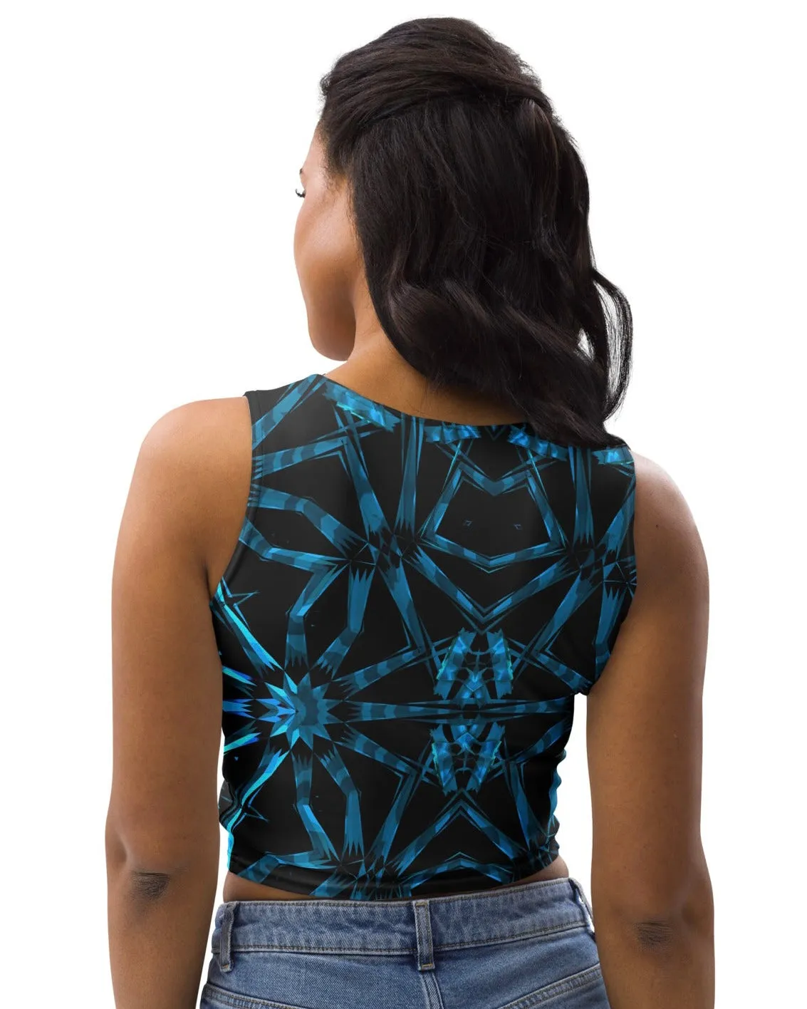 Fractals Crop Top