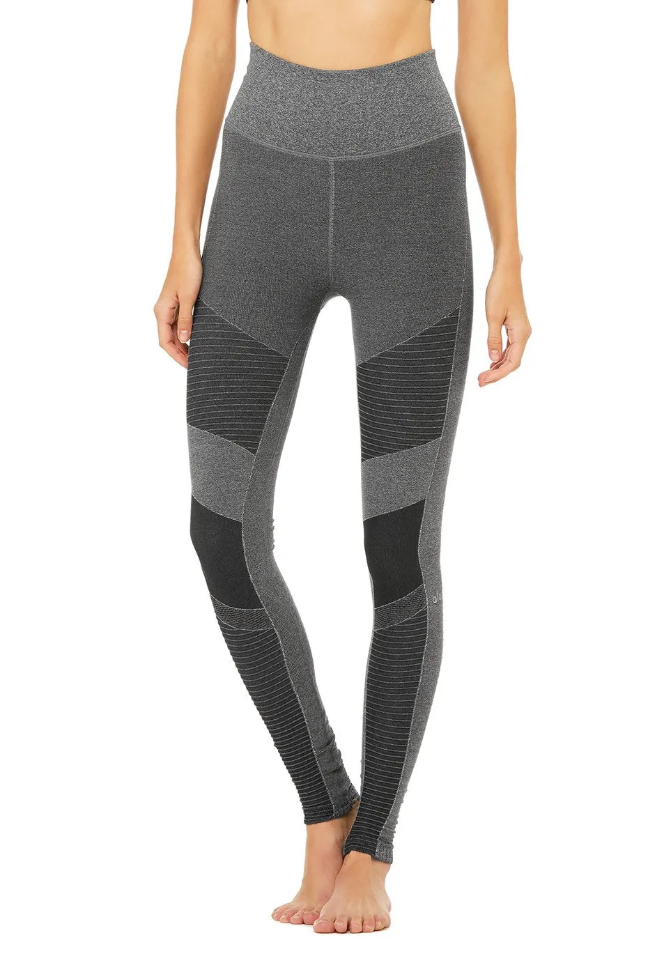 High-Waist Seamless Moto Legging