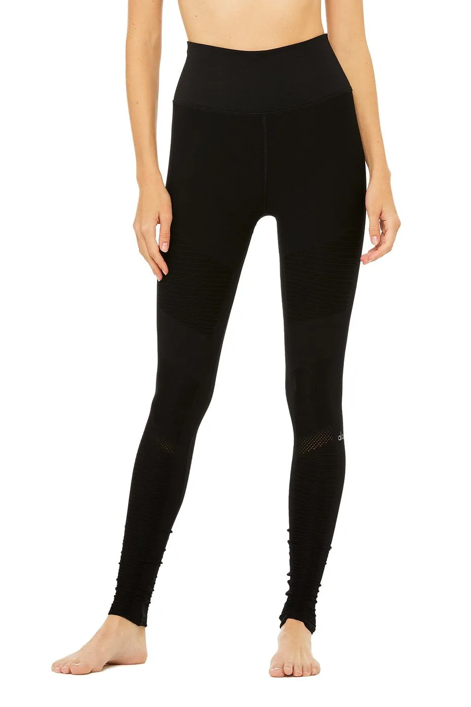 High-Waist Seamless Moto Legging