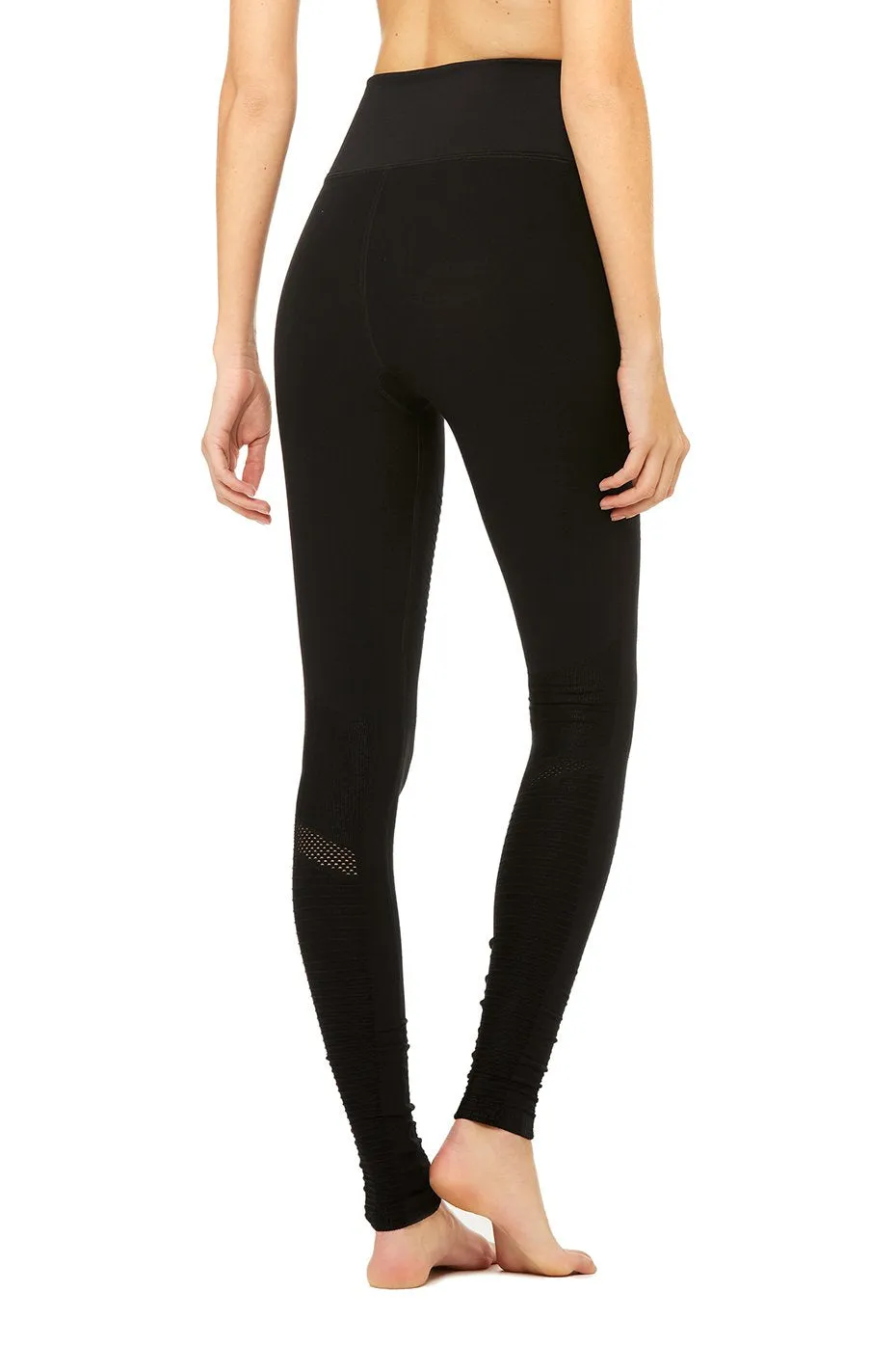 High-Waist Seamless Moto Legging