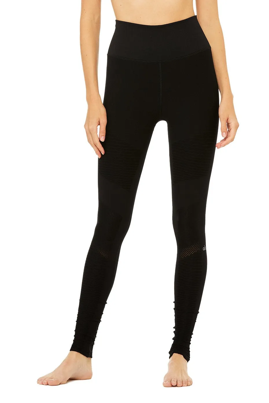 High-Waist Seamless Moto Legging