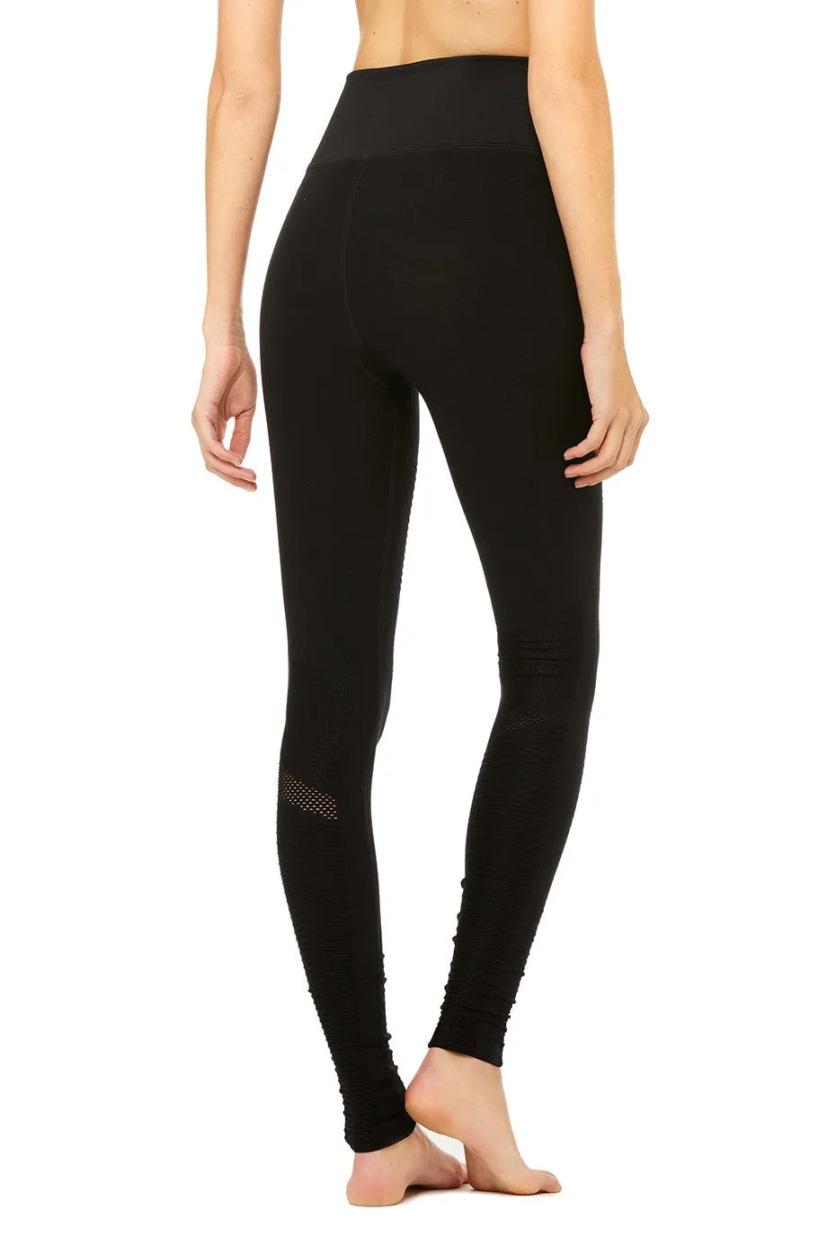 High-Waist Seamless Moto Legging