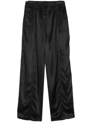 Hose mid-rise tapered trousers