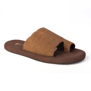 Iru Luxe - Cloak Corduroy Brown Men Slides