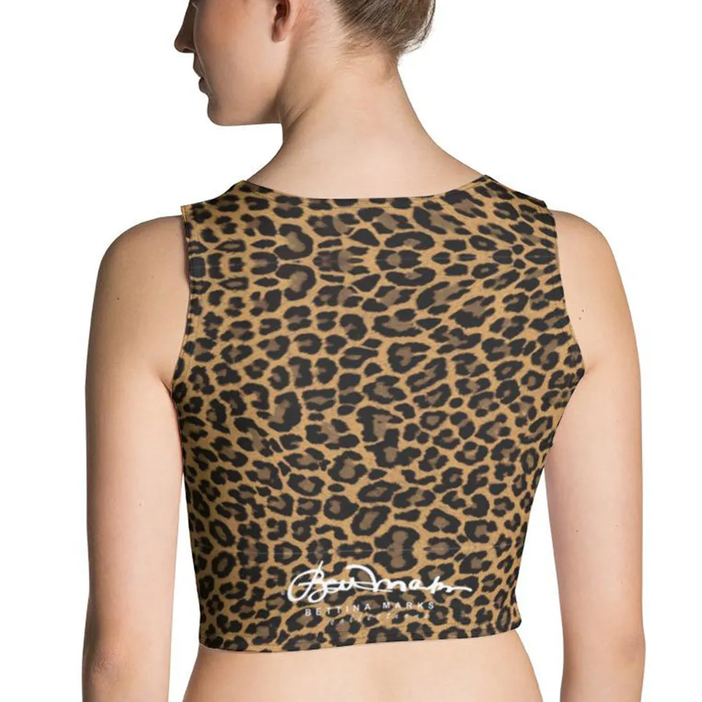 Leopard Crop Top