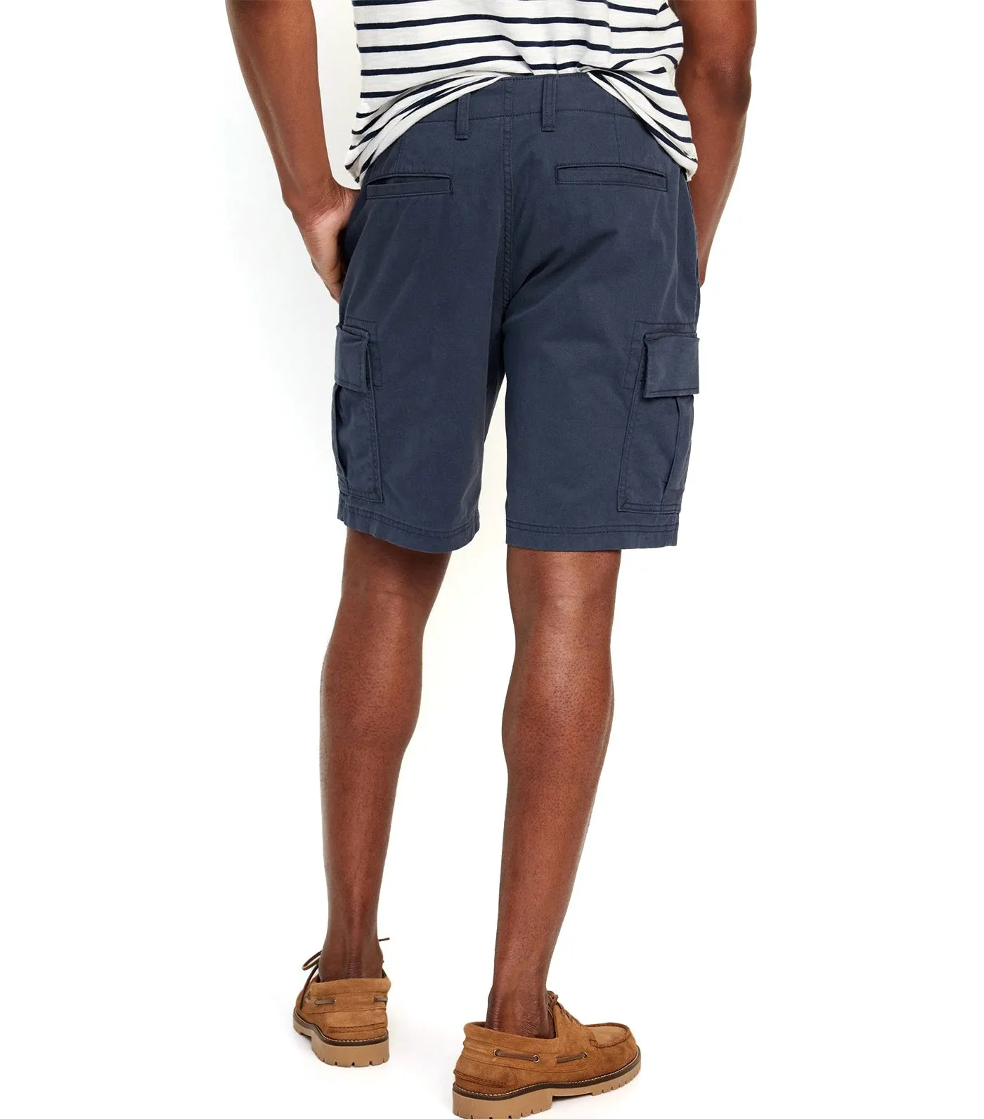 Lived-In Cargo Shorts For Men - 10-Inch Inseam Dusk Navy