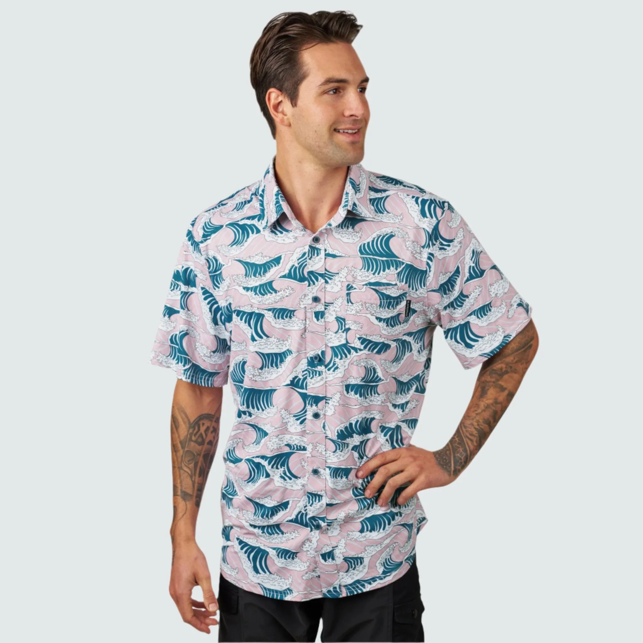 Men's Brackish Button Up