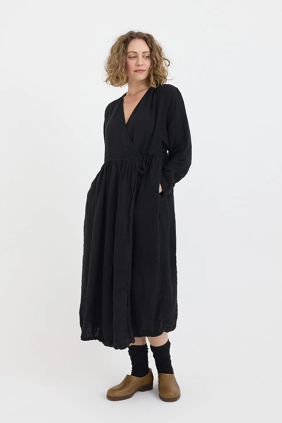 Metta - Amelie Wrap Dress - Linen