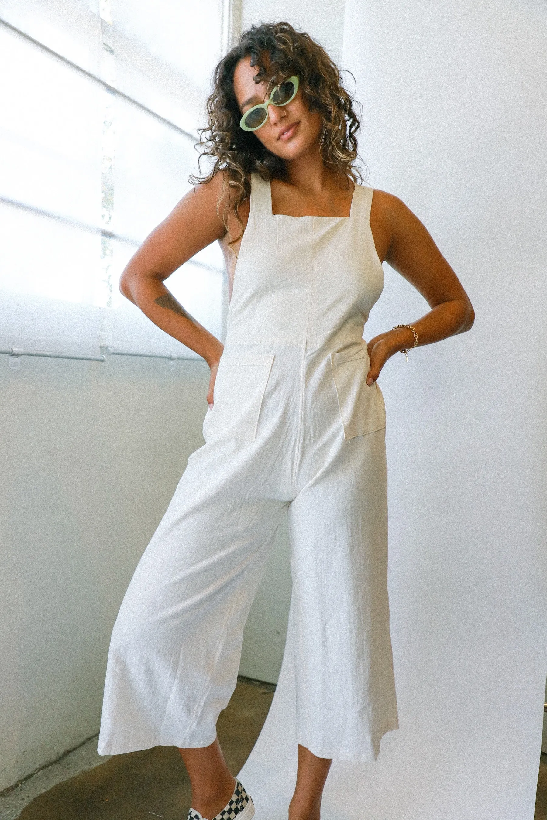 Natural Condesa Jumpsuit