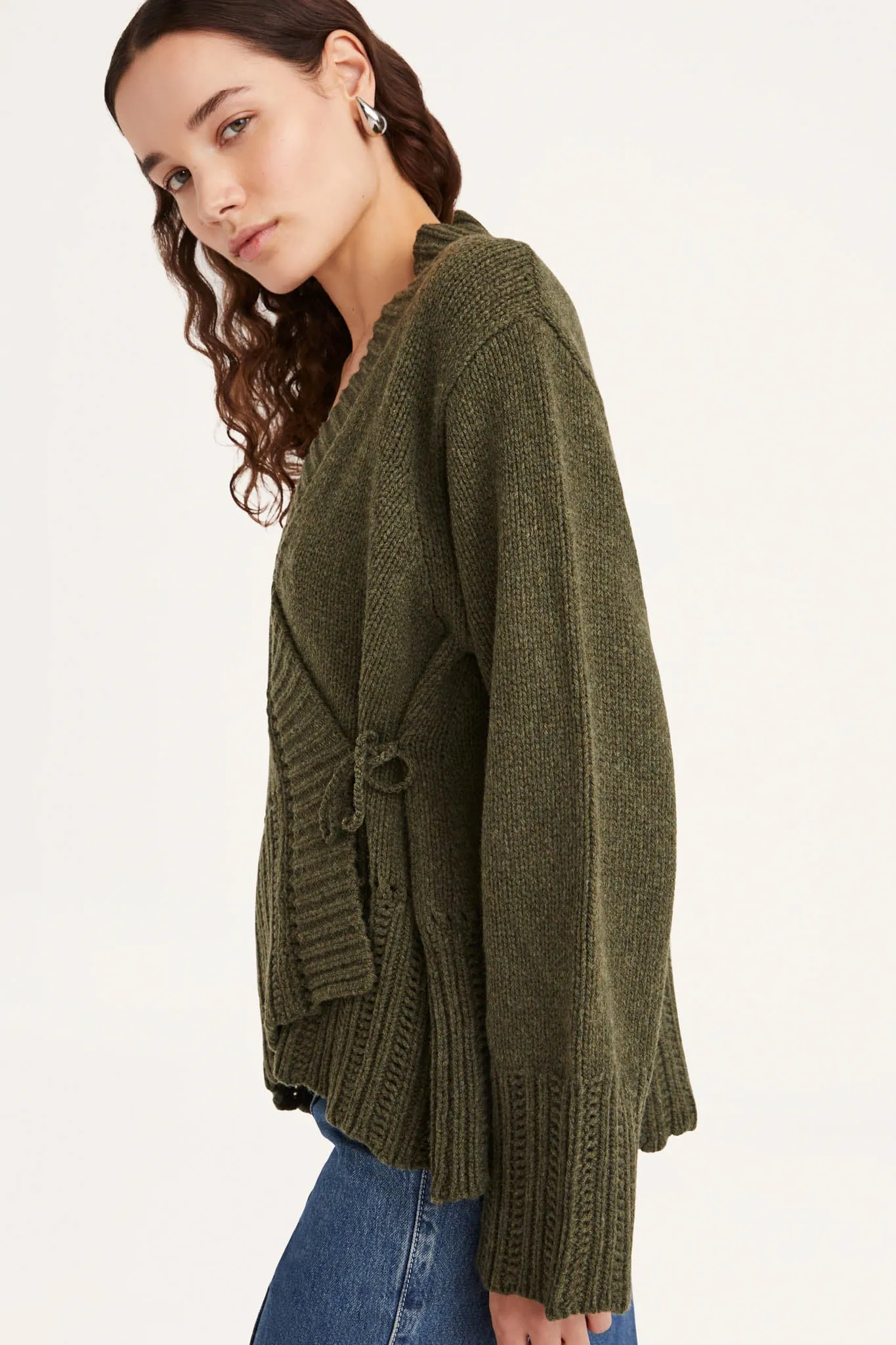 Nexilis Sweater in Moss