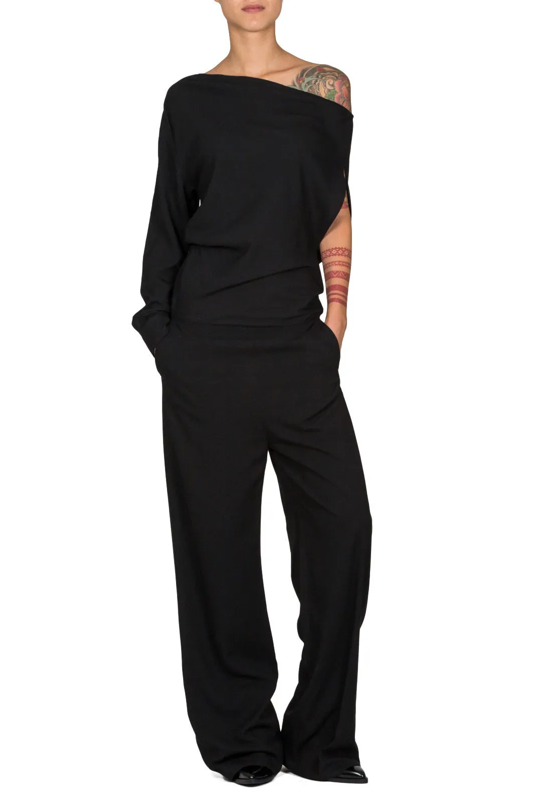 One Sleeve Jumpsuit