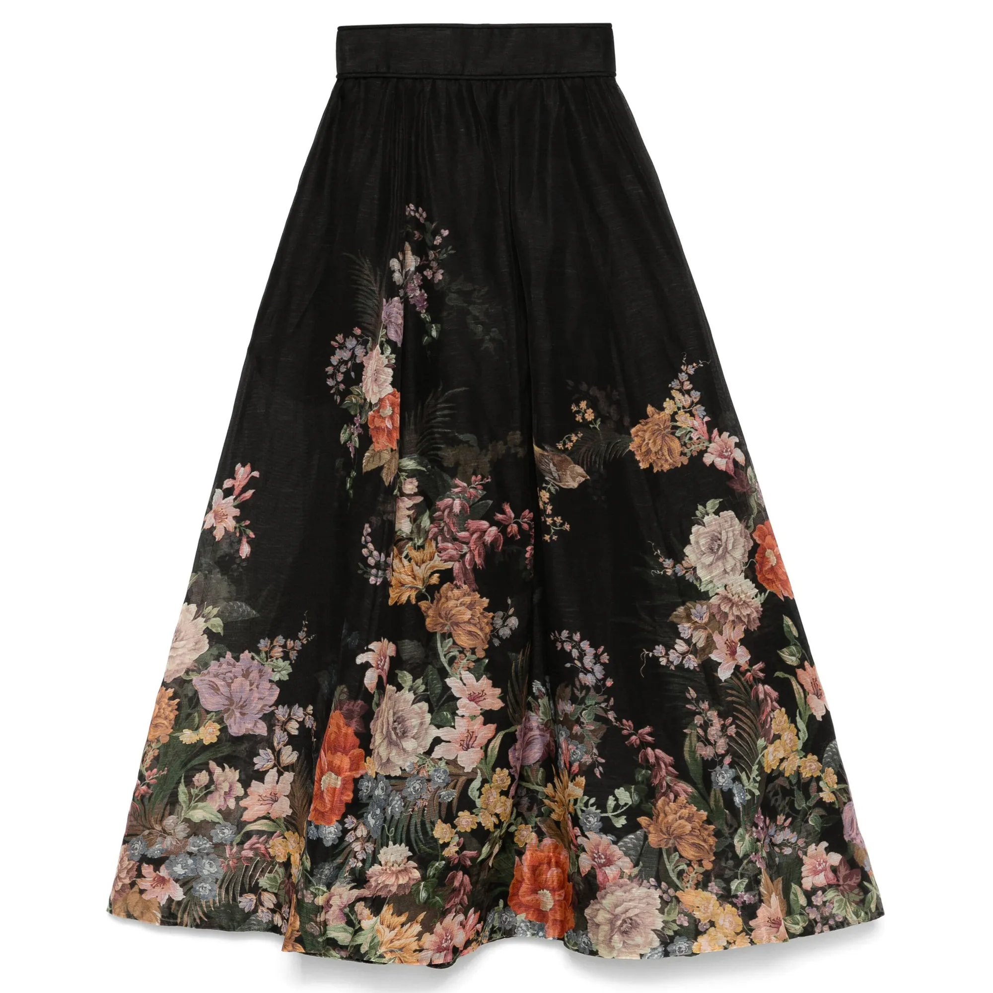 Pavilion Gathered Midi Skirt