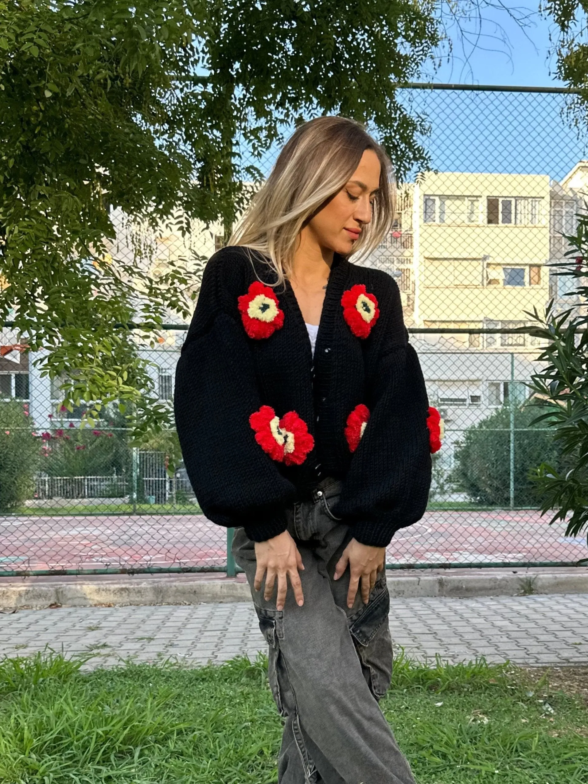 Poppy - Soft Knit Handmade Cardigan