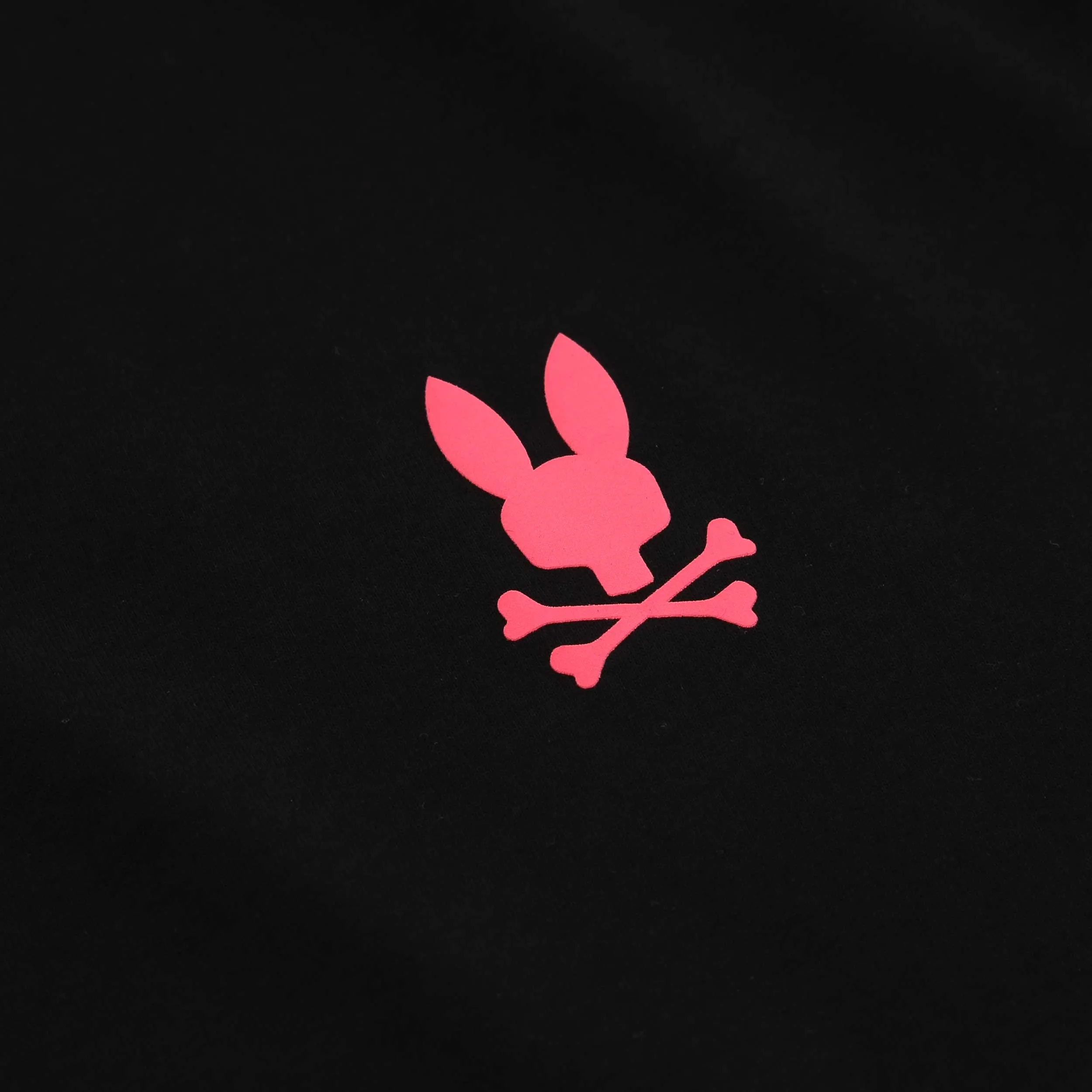 Psycho Bunny Sloan Back Graphic T Shirt in Black