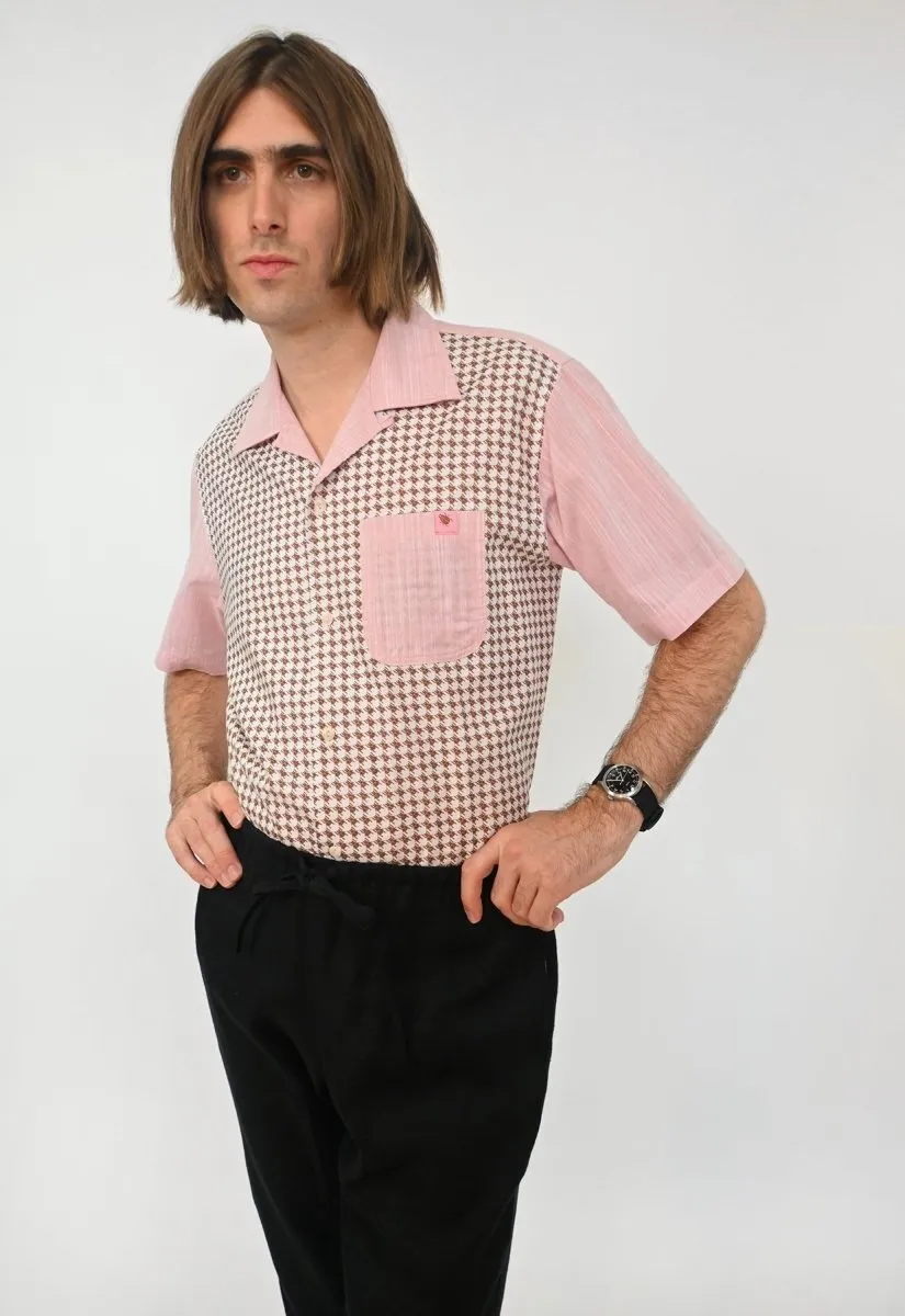 "Beetletooth" Shirt - Dusty Pink Cotton