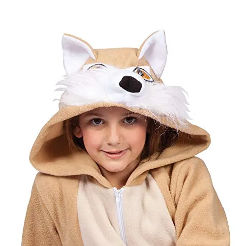 Rg Costumes Vixie the Fox Hoodie Costume Tan Large