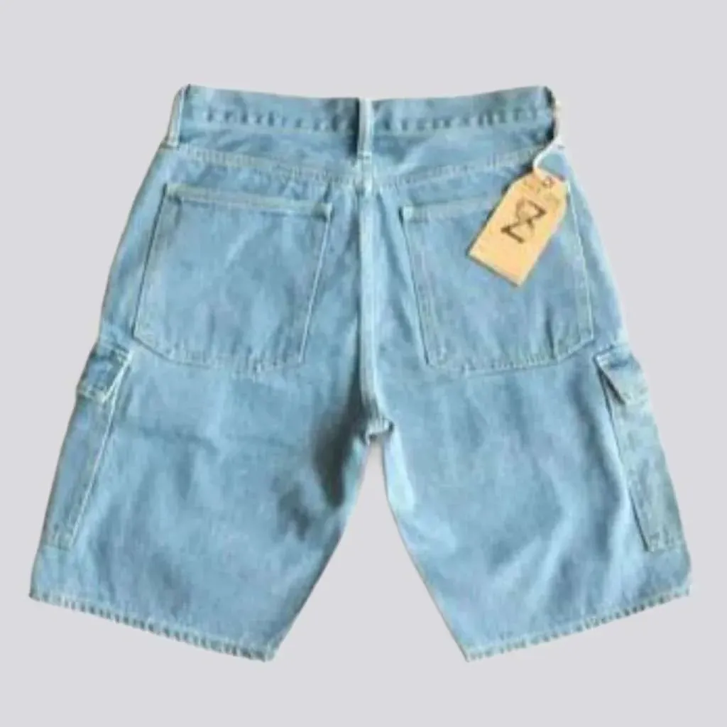 Selvedge men's jeans shorts