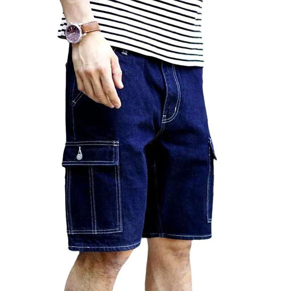 Selvedge men's jeans shorts