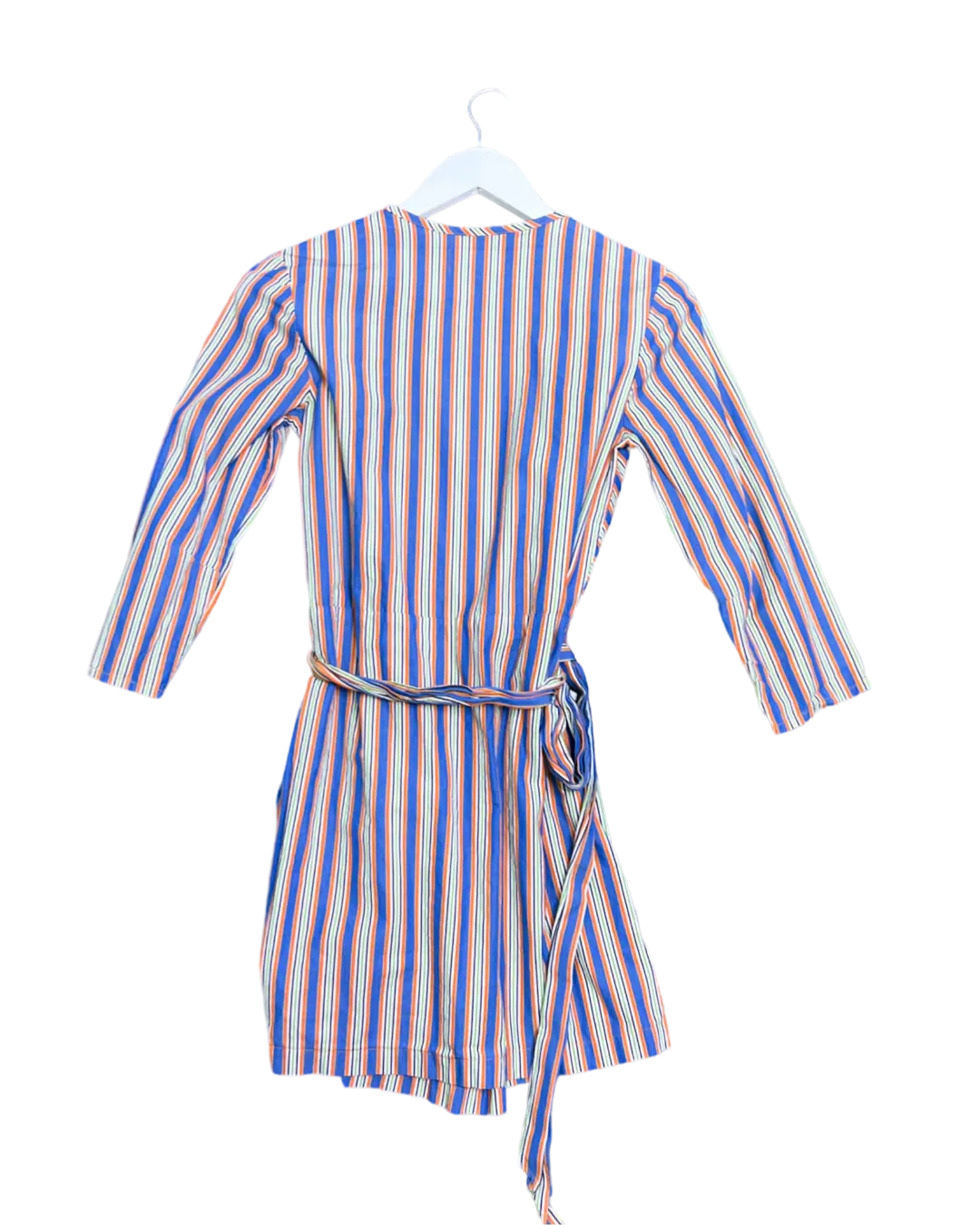 Size 6 - Penny Sage Multicoloured Stripe Darcy Mini Dress