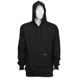 SS2BKX5 MCR Safety FR Gear, Hooded Pullover Sweatshirt, Black, Size 5X