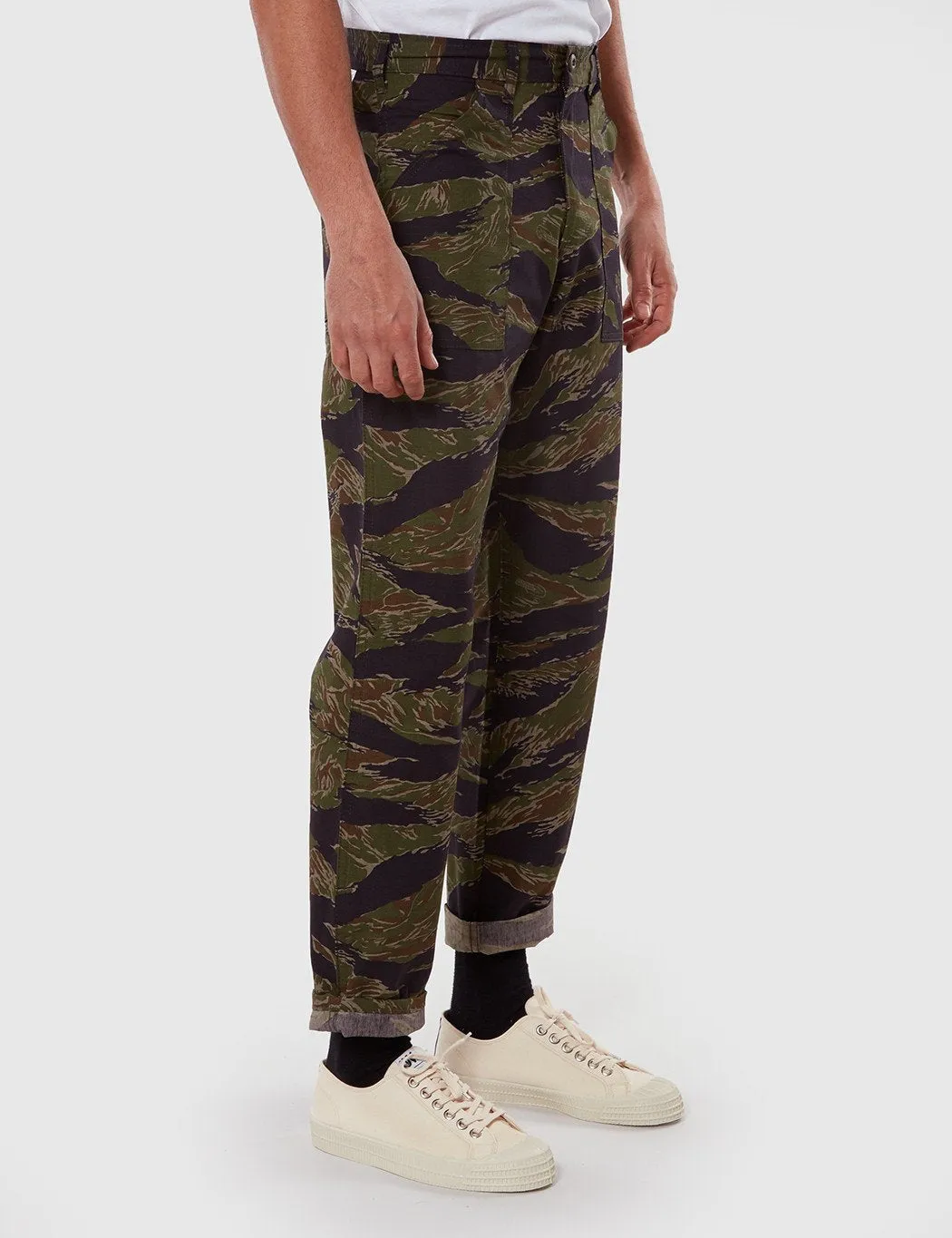 Stan Ray 4 Pocket Fatigue Pant (Loose Taper) - Tiger Green