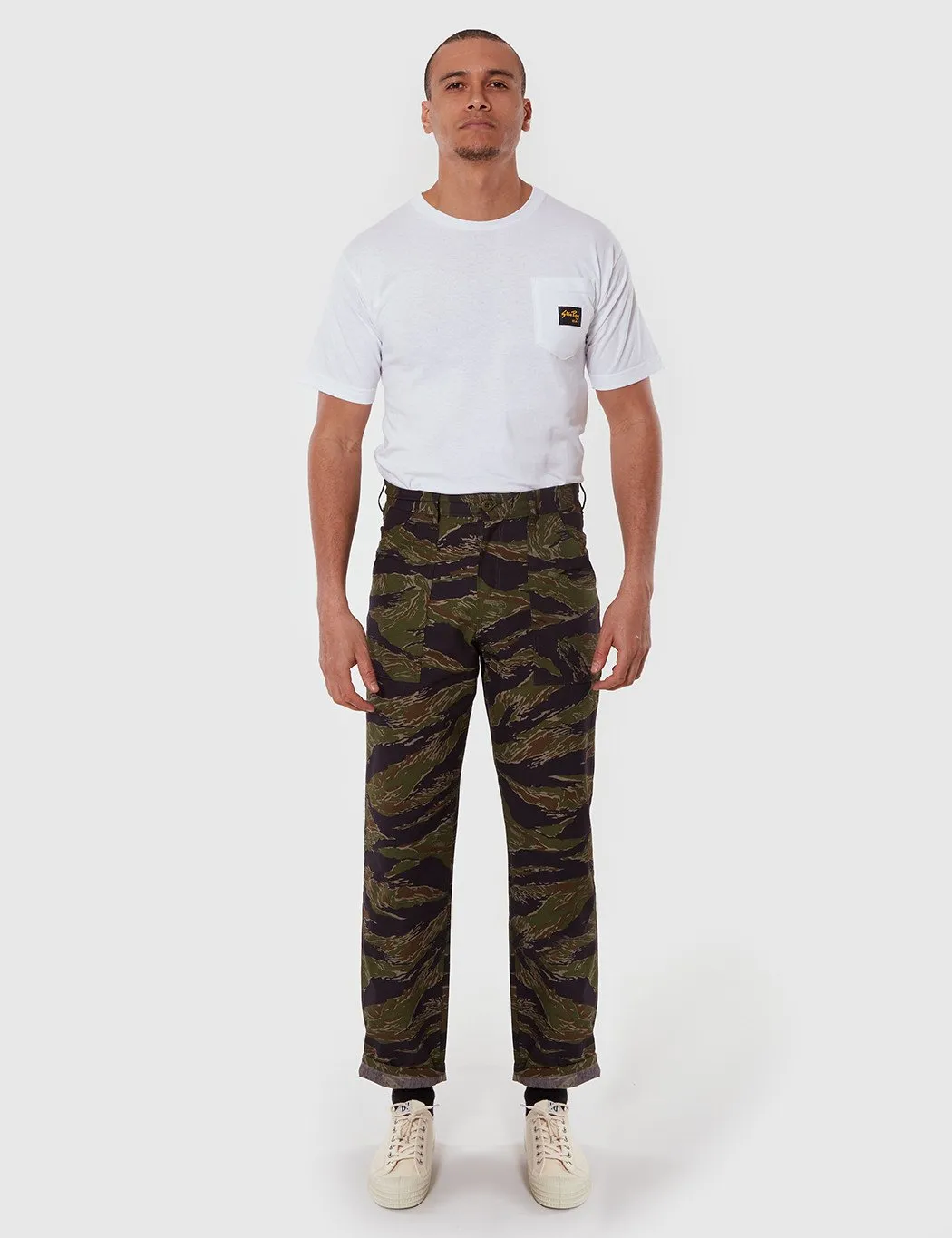 Stan Ray 4 Pocket Fatigue Pant (Loose Taper) - Tiger Green