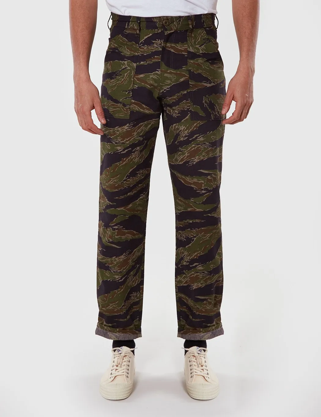 Stan Ray 4 Pocket Fatigue Pant (Loose Taper) - Tiger Green