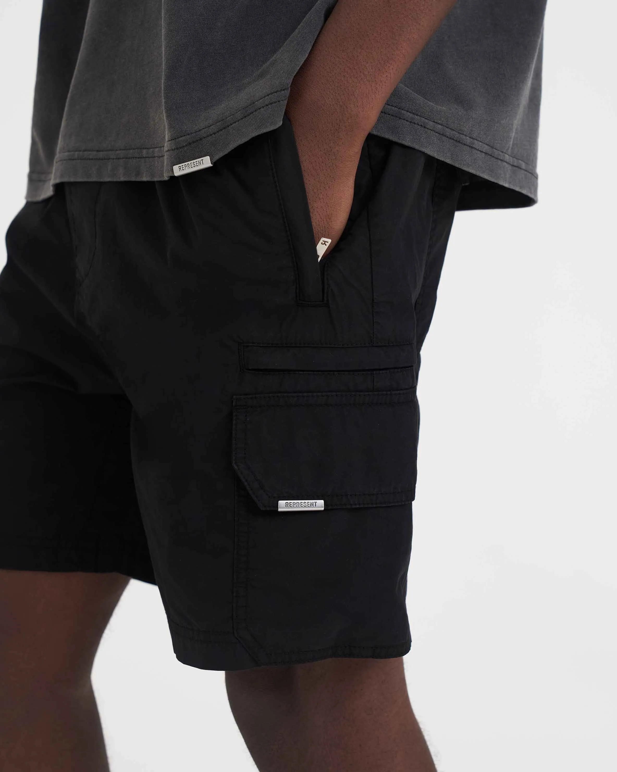 Storm Cargo Shorts - Black