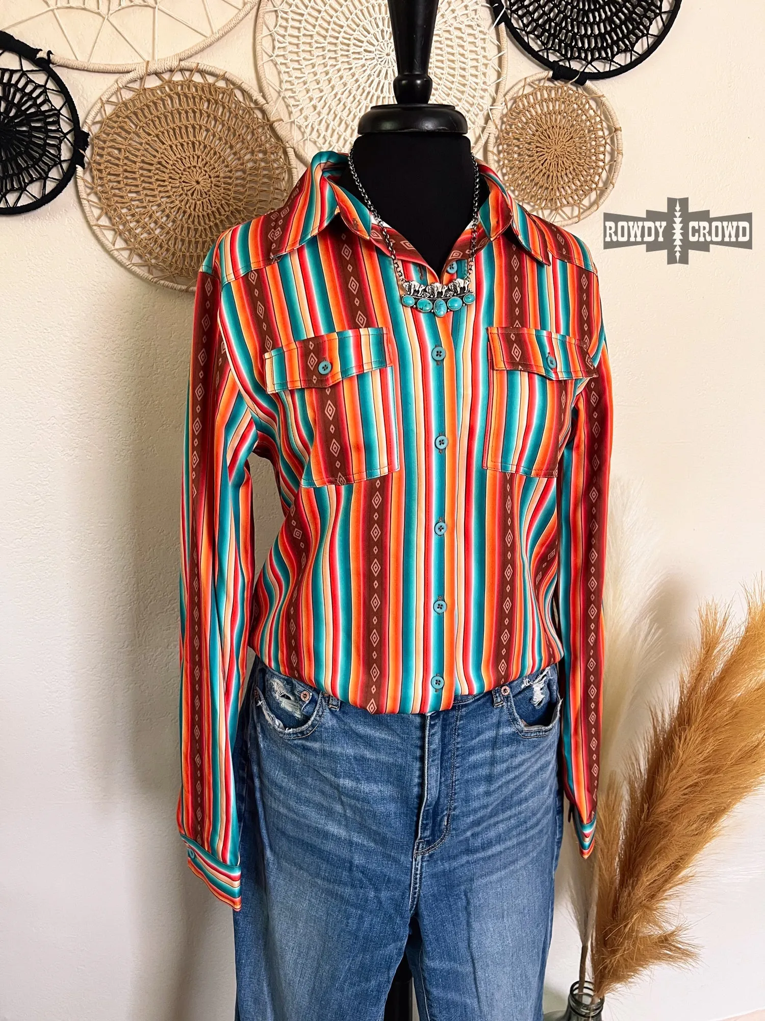 Sturgill Serape Button Up